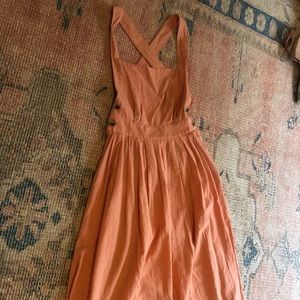 FP open back pinafore dress